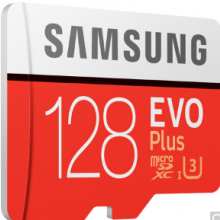 三星（SAMSUNG）128GB TF（MicroSD）存储卡 U3 4K 