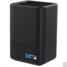 GoPro 运动相机配件 双冲 双电池充电器 + 电池