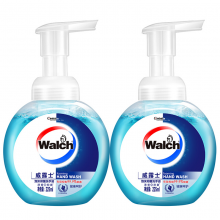 威露士（Walch）泡沫抑菌洗手液 225mlx2瓶 健康呵护