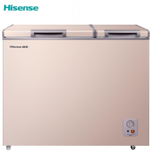 海信(Hisense) 206升一級能效家用雙溫冰柜 養鮮凈化 冷凍冷藏保鮮柜節能商用冷柜雙開冰箱鈦空金BCD-206NUD