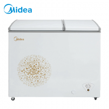 美的(Midea)203升 冷藏冷冻转换冰柜 家商用囤货大冷柜 一级能效 节能 卧式冰箱 BD/BC-203KMD(E)