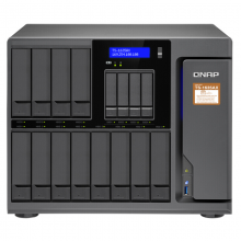 威联通（QNAP）TS-1635AX 16盘位企业级NAS网络存储服务器 RAID磁盘阵列 海量存储 8G 内存 192TB【企业盘16T*12】