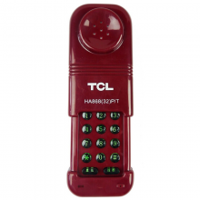 TCL 电话机座机HA868(32)P/T  固定电话 办公家用 小挂机 座式壁挂   (红色)
