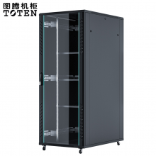 图腾（TOTEN） G2.8242 网络机柜 服务器机柜 网络机柜 交换机机柜 19英寸标准 黑色 42U2米