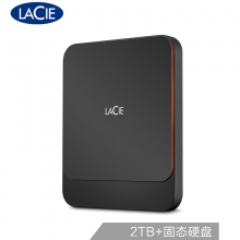 LaCie 2TB Type-C/USB3.1 移动固态硬盘（PSSD）Portable SSD 高速便携 小巧美观