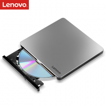 联想（Lenovo）8倍速 铝合金材质 Type-C/USB接口 外置光驱 DVD刻录机 移动光驱(Windows/苹果系统/DB85)