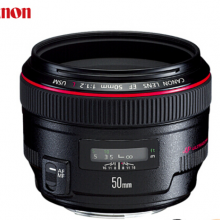 佳能（Canon）专业全画幅单反相机标准定焦 EF 50mm f/1.2L USM