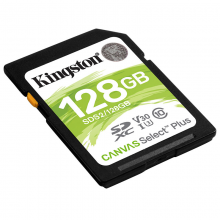 金士顿128GB 读速100MB/s U3 V30 内存卡 SD 存储卡