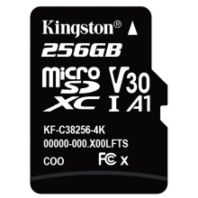 金士顿256GB A1 V30 U3 switch内存卡 TF(MicroSD）存储卡