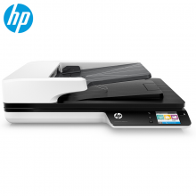 惠普HP 4500fn1扫描仪高速自动双面扫描 批量快速文档文件扫描机 配有线网络 4500fn1(有线+USB)