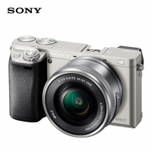 索尼（SONY）Alpha 6000 APS-C微单数码相机 标准套装 银色（SELP1650镜头 ILCE-6000L/A6000L/α6000）