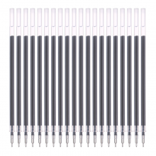 晨光(M&G)文具0.5mm黑色时尚办公中性笔芯 葫芦头签字笔替芯 优品系列水笔芯 20支/盒AGR68117