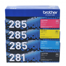 兄弟(brother)TN-281-285 四色粉盒适用于MFC-9340cdw DCP9020CDN