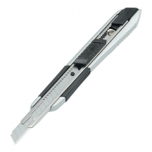 晨光(M&G)文具银色9mm小号自动锁金属美工刀单把装ASS91359