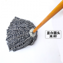 木杆纯棉棉线墩布 拖布普通拖把棉线大号托把