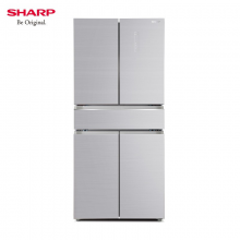 夏普（SHARP）BCD-480WWCE-S 480升中式五门干湿分储一级变频零度保鲜无霜冰箱