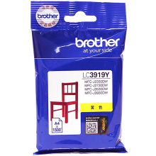 兄弟（brother）LC3919Y 黄色墨盒（适用MFC-J3930DW/3530DW/2330/2730机型）