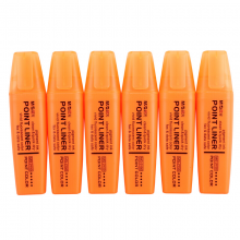 晨光（M&G）MG2150 橙色荧光笔 单头 12支装