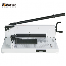 金典GD-3100S切纸机手动裁纸机厚层切纸机A4钢制切纸机重型切纸刀裁纸刀