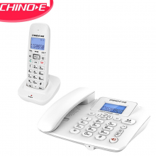 中诺W128一拖一 套装 内线通话 一键拨号 免提通话 固定 电话 白色