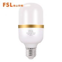 佛山照明（FSL）LED节能灯泡柱形球泡无频闪E27大螺口4W白光6500K炫风系列