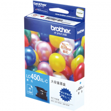 兄弟（brother）LC-450XLC 青色高容墨粉（适用6710DW/5910DW/6910DW机型）