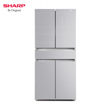 夏普（SHARP）479升 BCD-479WWCE-S 风冷 变频 法式五门冰箱