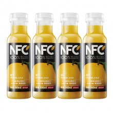 农夫山泉NFC橙汁（冷藏型）300ml*4瓶