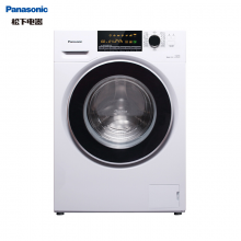 松下(Panasonic)滚筒洗衣机全自动10kg 高温除菌 变频三维立体洗 超薄机身节能静音XQG100-NAHCL