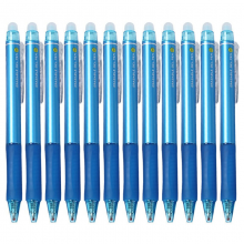 晨光（M&G）中性笔热可擦按动子弹头0.5mm签字笔水笔 AKPH3201 黑（12支装）