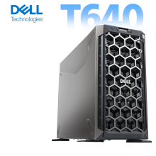 戴尔（DELL）T640 塔式服务器6258Rx2,56核112线程，主频2.7G960Gx2固态+4Tx3RTXA6000x4，共96G现存