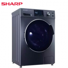 夏普(SHARP) 滚筒洗衣机全自动 10公斤变频XQG100-8349S-H