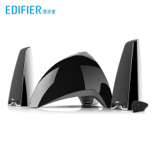 漫步者（EDIFIER） E3360BT多媒体2.1声道蓝牙音箱有线无线双模式电脑低音炮音响 炫酷黑