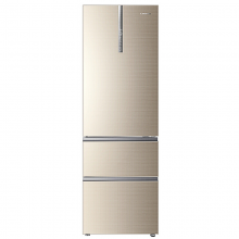 卡萨帝（Casarte）冰箱法式三门360升涡流杀菌变频一级能效 净味无霜干湿分储 BCD-360WDCL