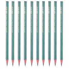 晨光AWP35715 2B绿色杆铅笔10支/盒