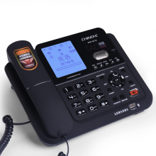 中诺G076 录音电话机 固定 座机 雅士黑