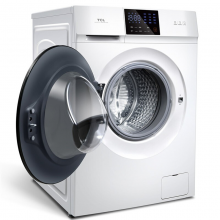 TCL 10KGDD直驱V100变频滚筒洗衣机洗烘一体 全自动滚筒 蒸汽除菌 微蒸空气洗 1.08洗净比G100V100-HD