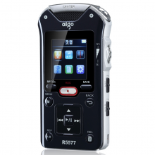 爱国者（aigo） R5577 16G无线录音笔50米远距离降噪高清音质电话录音MP3升级 R5577/16G 官方标配