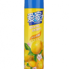 爱家 空气清新剂 柠檬香 320ml
