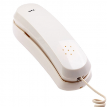 TCL HA868(9A)  电话机座机 米白色
