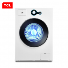 TCL6.5公斤XQG65-Q100全自动滚筒洗衣机(芭蕾白)