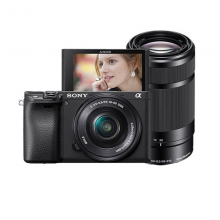 索尼（SONY）ILCE-A6400 半画幅4K视频Vlog微单相机 A6400M（黑色）+原厂电池 官方标配