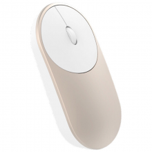 小米（MI）便携无线鼠标轻薄无线蓝牙游戏鼠标可连两台电脑双模切换无线办公鼠标 金色