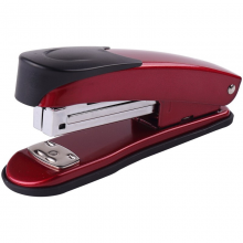 可得优（KW-triO）55C2 金属订书机加厚订书器12号针学生办公订书机可订20页【进纸58mm】 红色