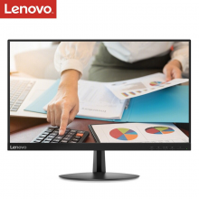 联想（Lenovo）显示器电脑办公显示屏幕纤薄机身三面窄边HDMI线 23.8英寸/HDMI+VGA S24e-20