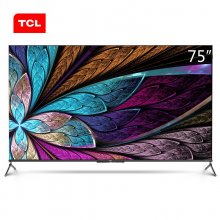 TCL 75C8 75英寸 QLED原色量子点4K超高清全面屏彩电 智能网络液晶电视机 2020新款