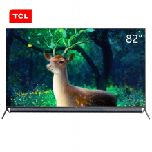 TCL 82P9 82英寸 原色高色域 3+32GB大内存 安桥一体式圆柱音响 无边全面屏平板电视 