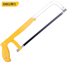 得力 DL6008 调节式钢锯架活动弓锯架手工锯带锯条12英寸