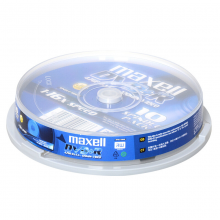 麦克赛尔（maxell）DVD+R光盘 刻录光盘 光碟 空白光盘 16速4.7G  桶装10片