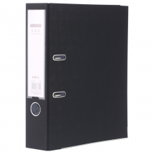 晨光ADMN4377 办公黑色加厚型3英寸快劳夹 睿智系列欧式文件夹 单个装 